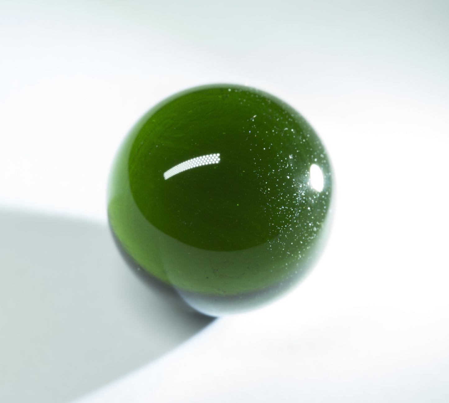 Moldavite Faccettata – sfera – BV031