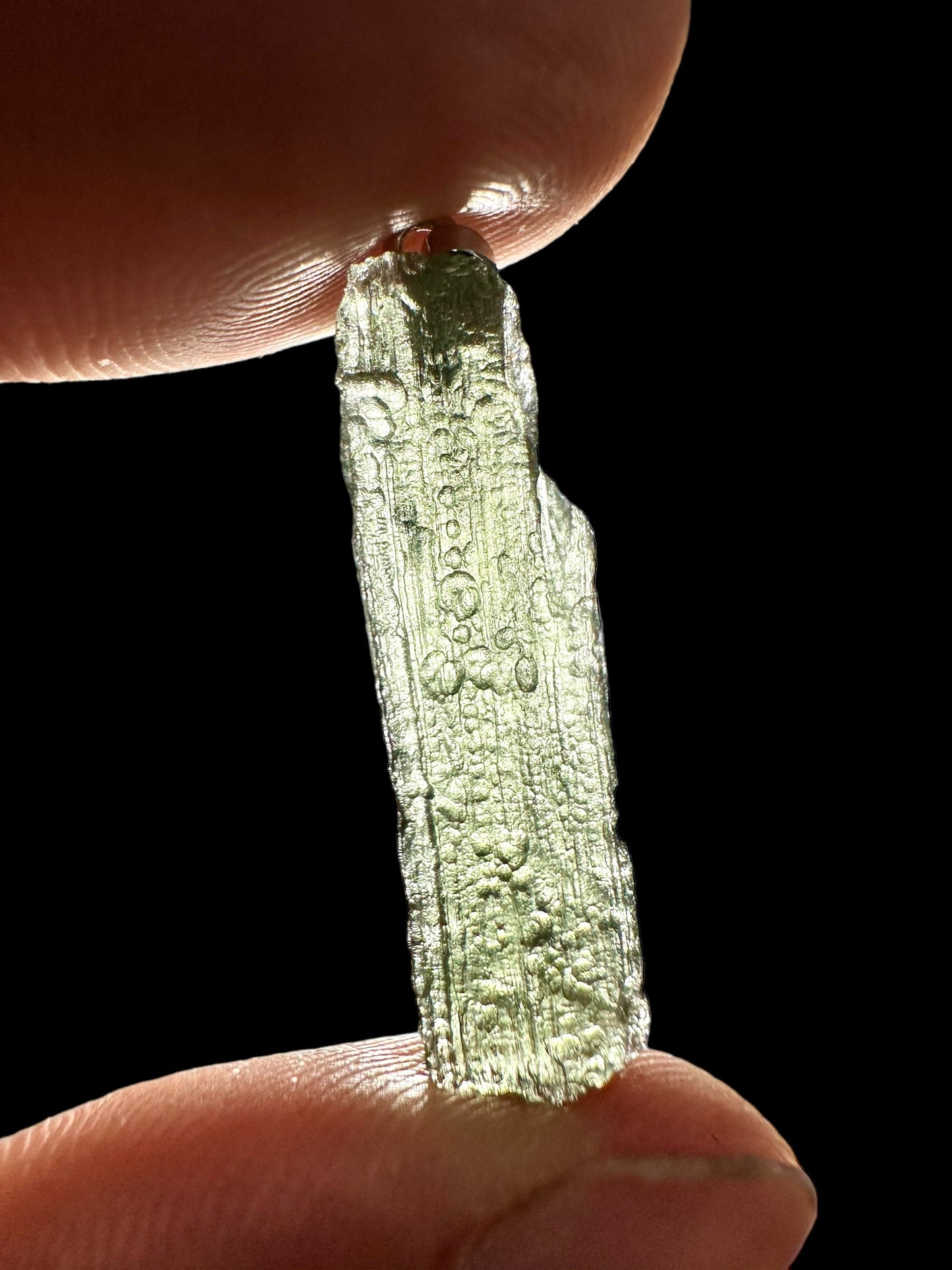 Pendente in Moldavite – P/V163