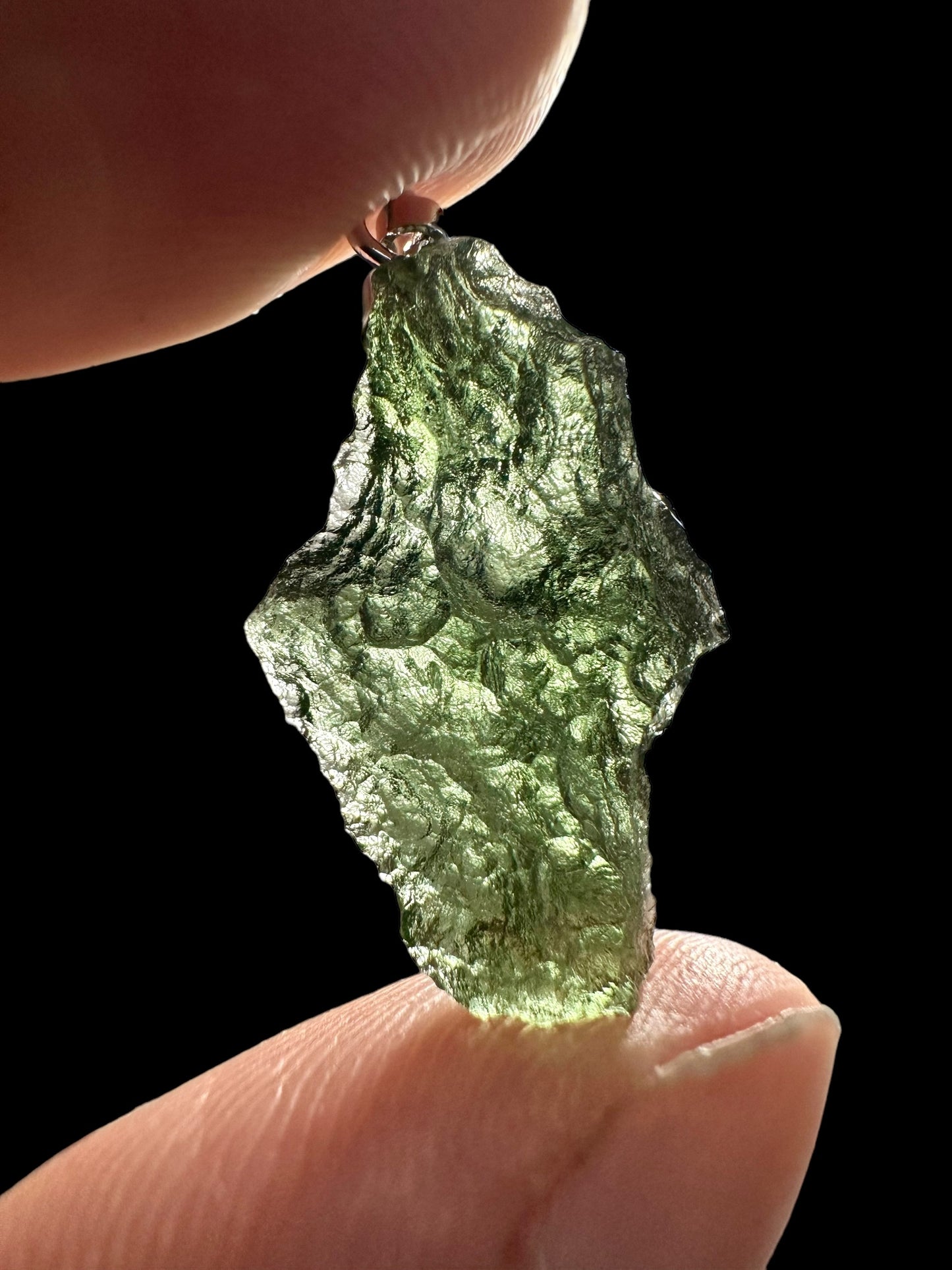 Pendente in Moldavite – P/V175