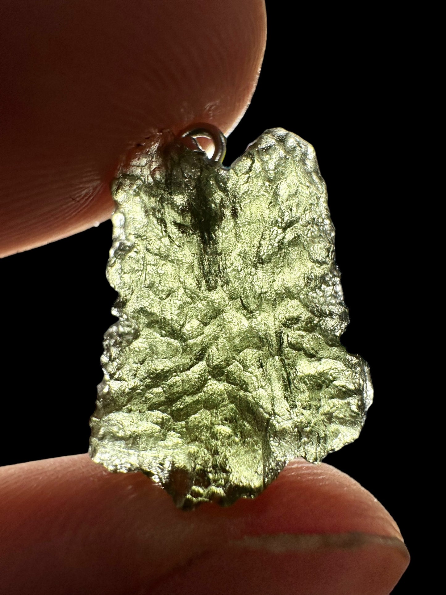 Pendente in Moldavite – P/V178