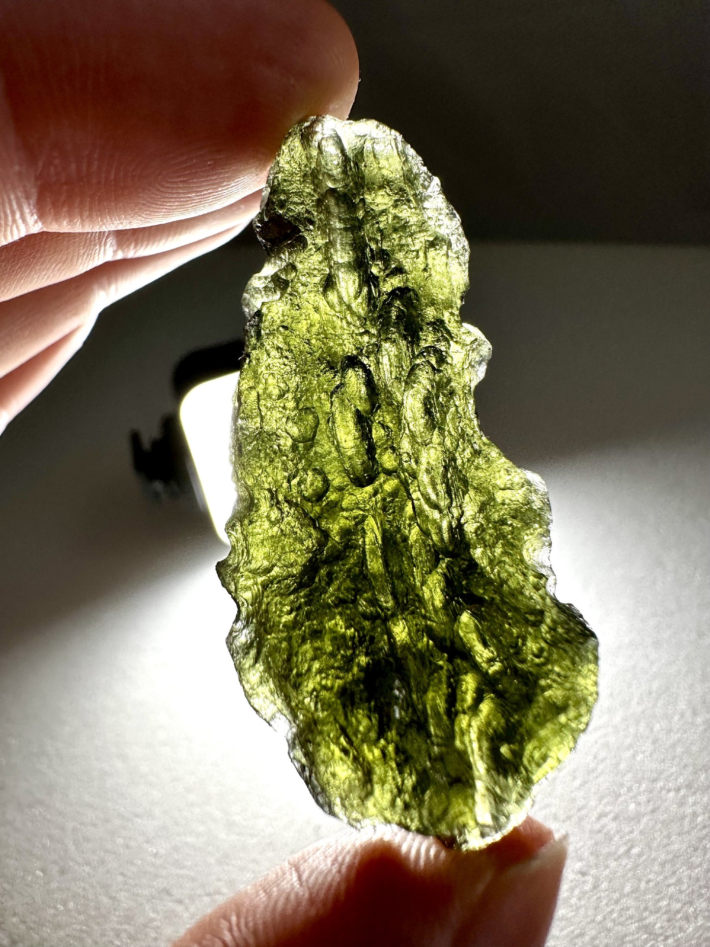 Moldavite – Vrabce – Kroclov – 14,9g – V881