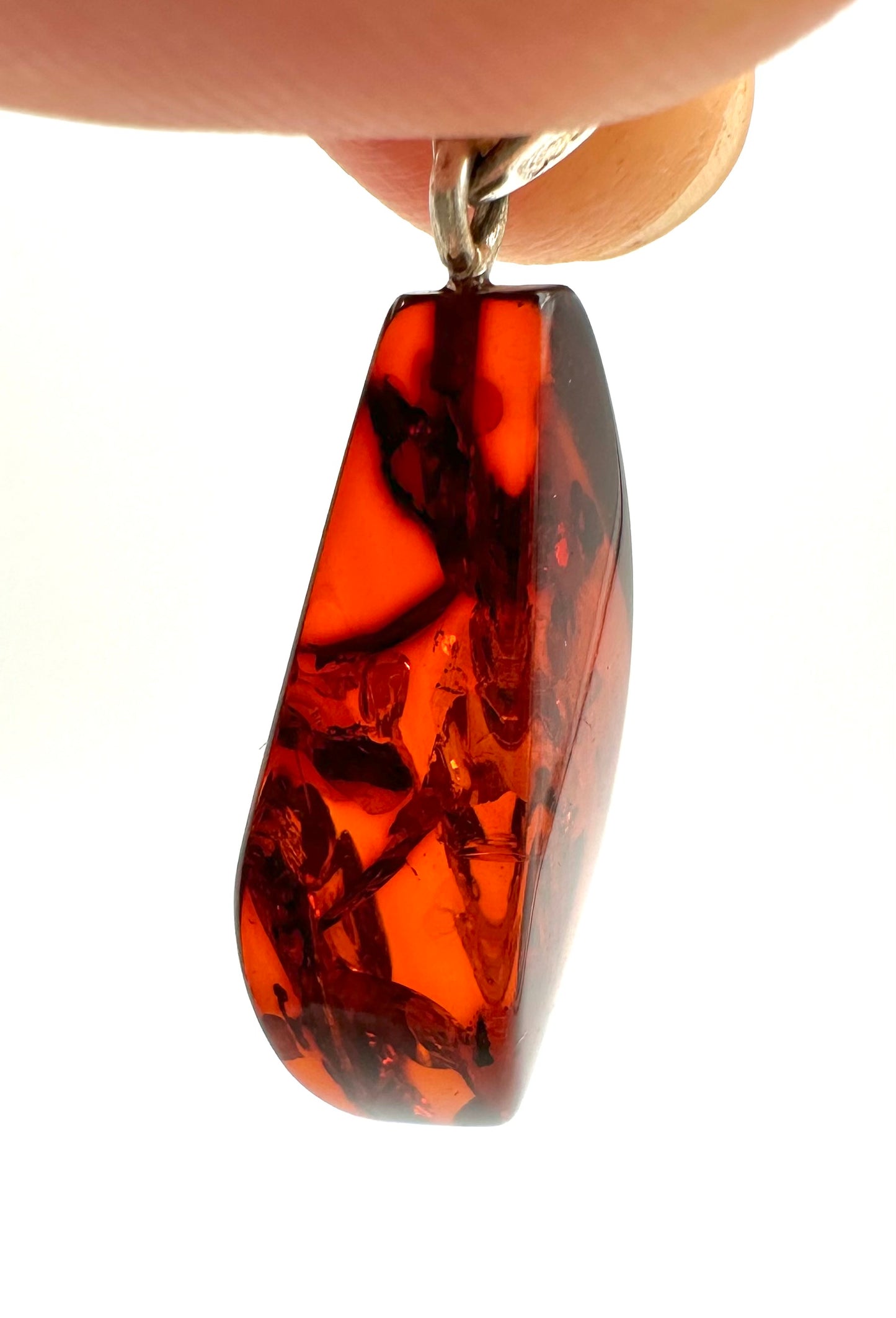 Pendente in argento con Ambra – SP/JN005