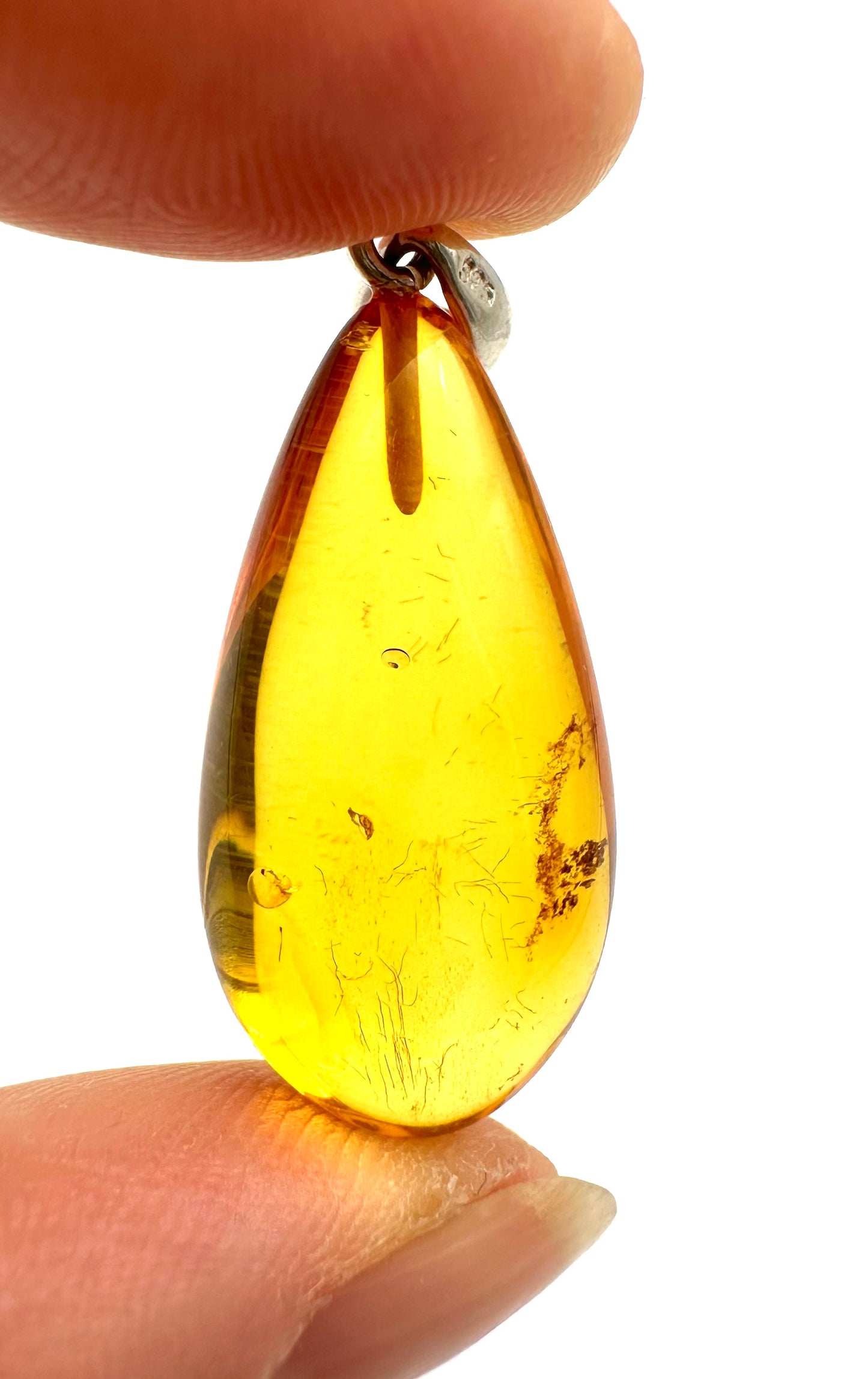 Pendente in argento con Ambra – SP/JN007