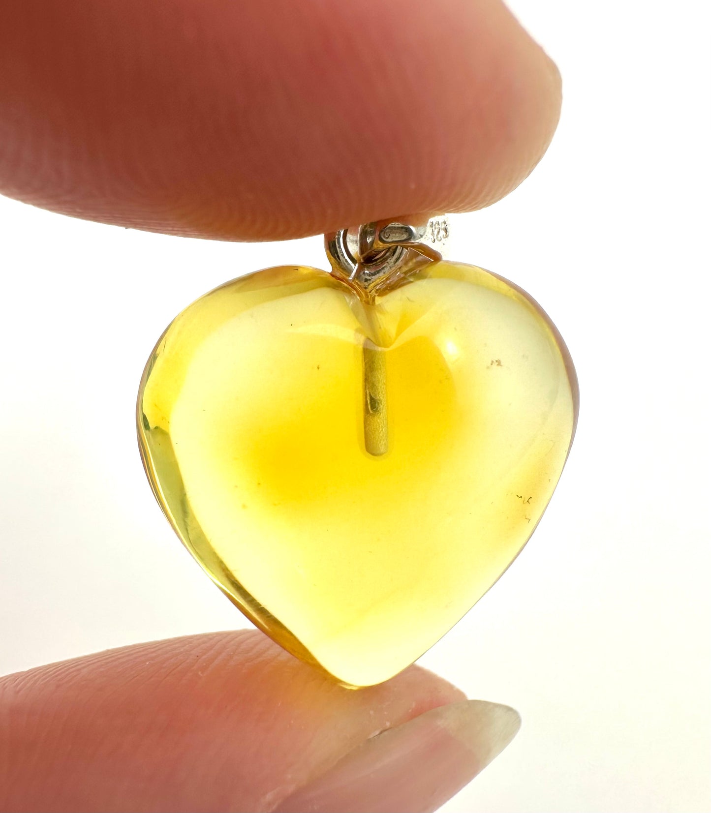 Pendente in argento con Ambra – SP/JN019