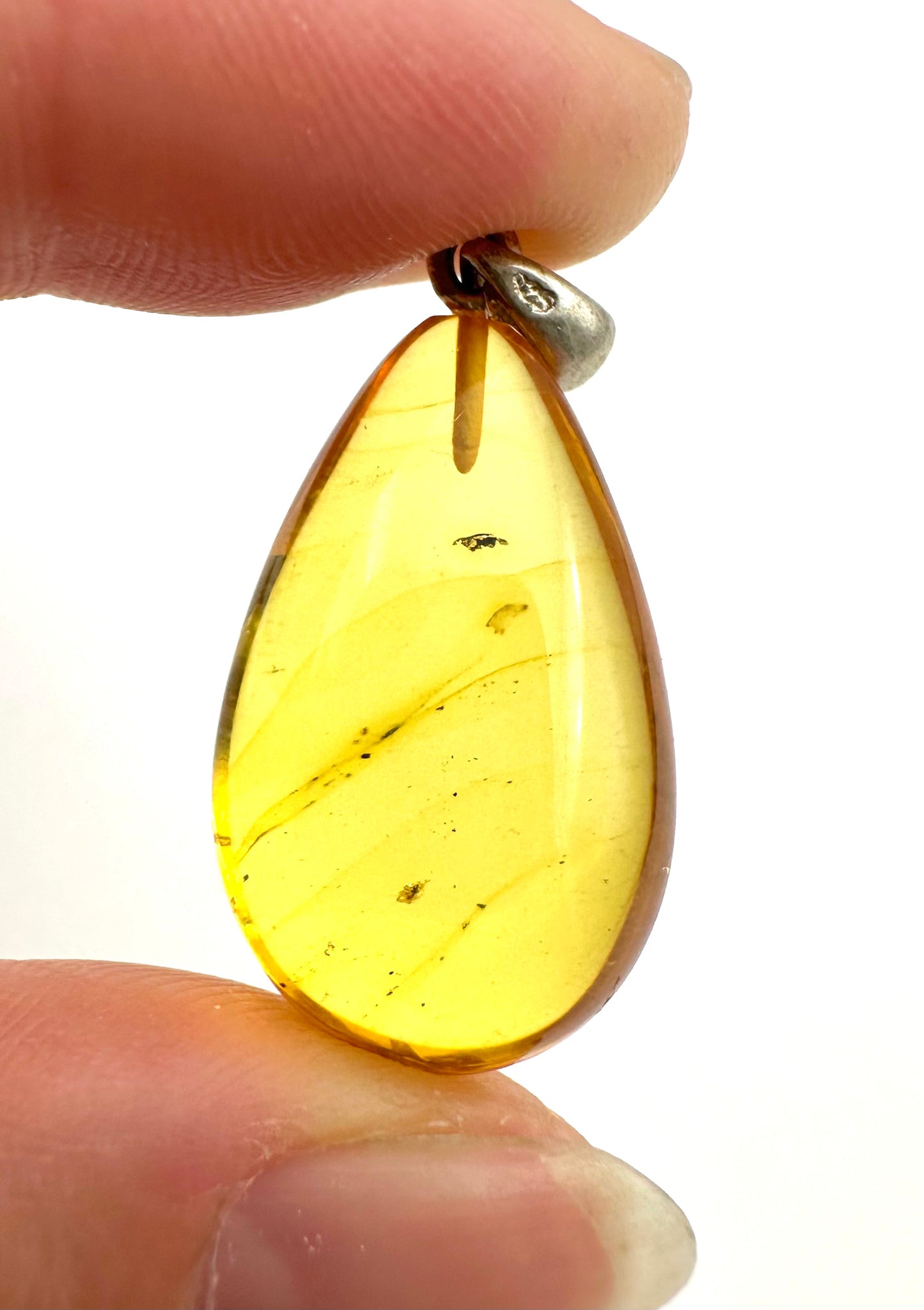Pendente in argento con Ambra – SP/JN022