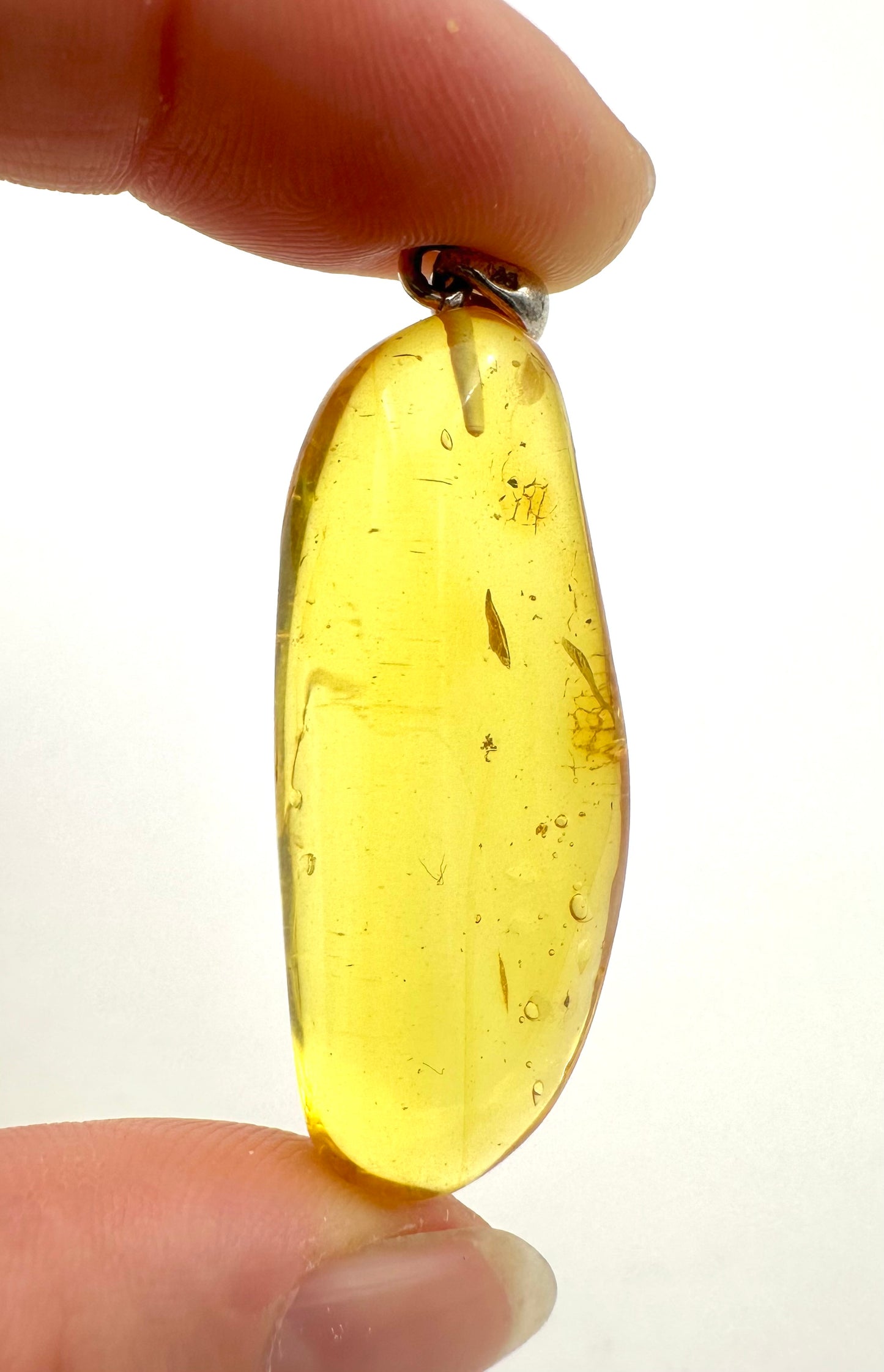 Pendente in argento con Ambra – SP/JN025