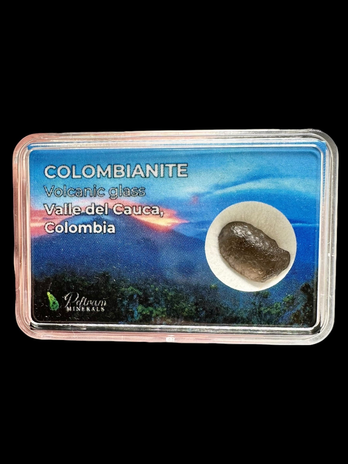 Colombianite in box – Valle del Cauca, Colombia – KO042