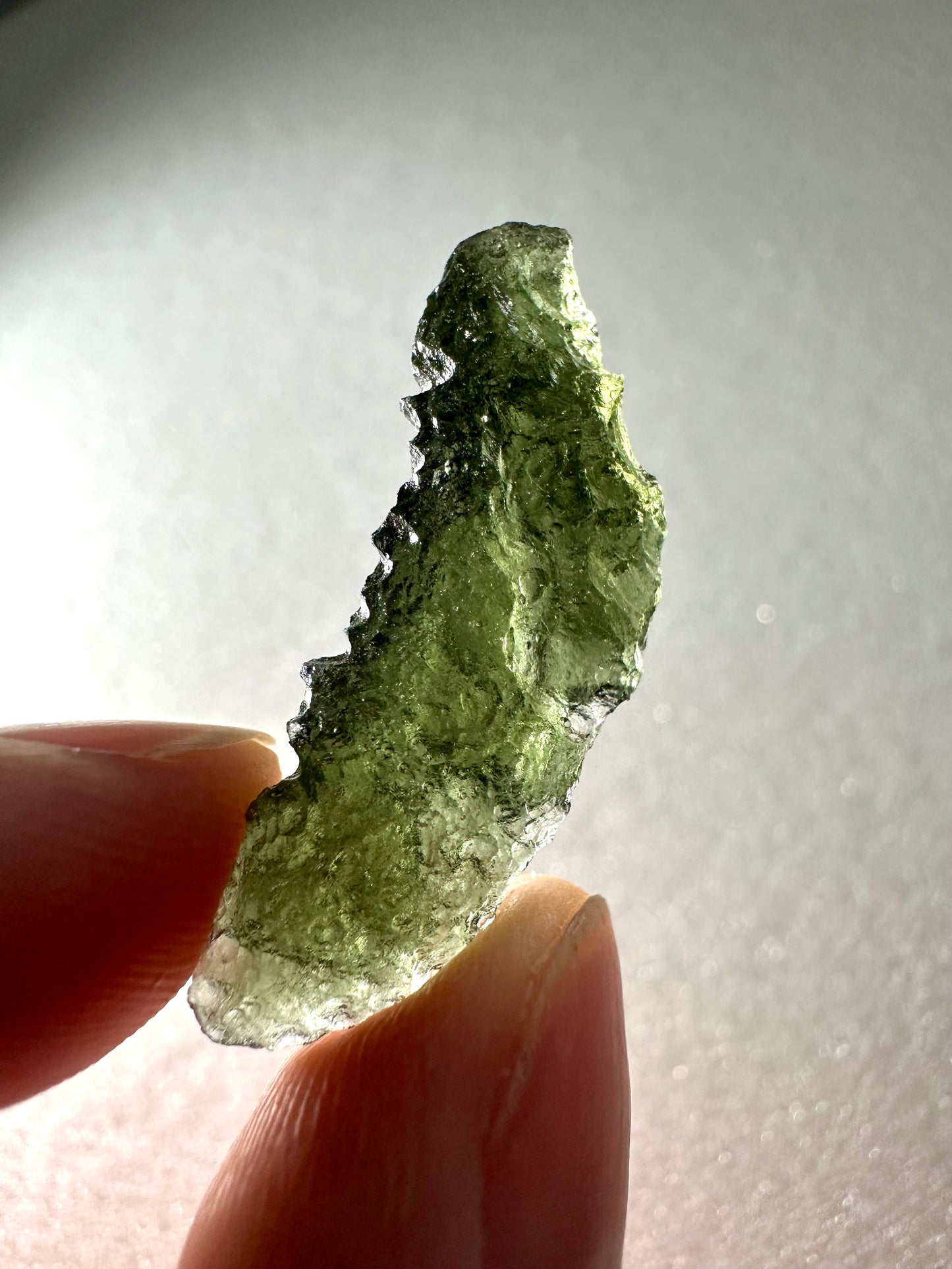 Moldavite – Vrabce – Kroclov – 2,1g