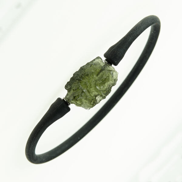 Bracciale con moldavite 1849