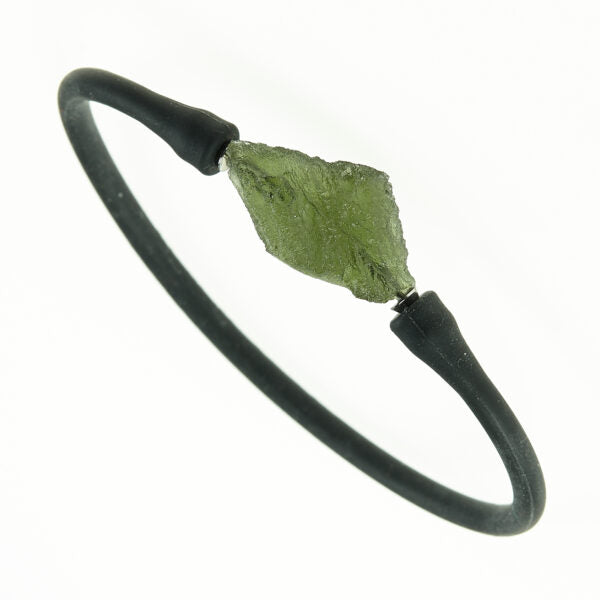 Bracciale con moldavite 1860