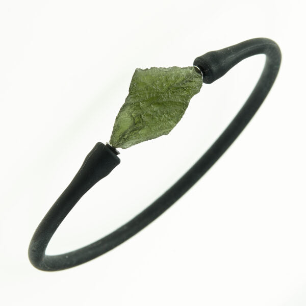 Bracciale con moldavite 1849