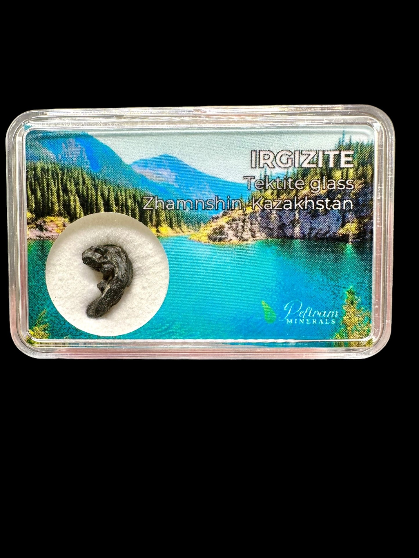 Irgizite in box – Zhamanshin, Kazakhstan – IR001