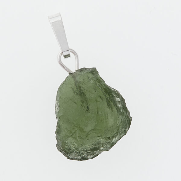 Pendente in argento con moldavite 1934