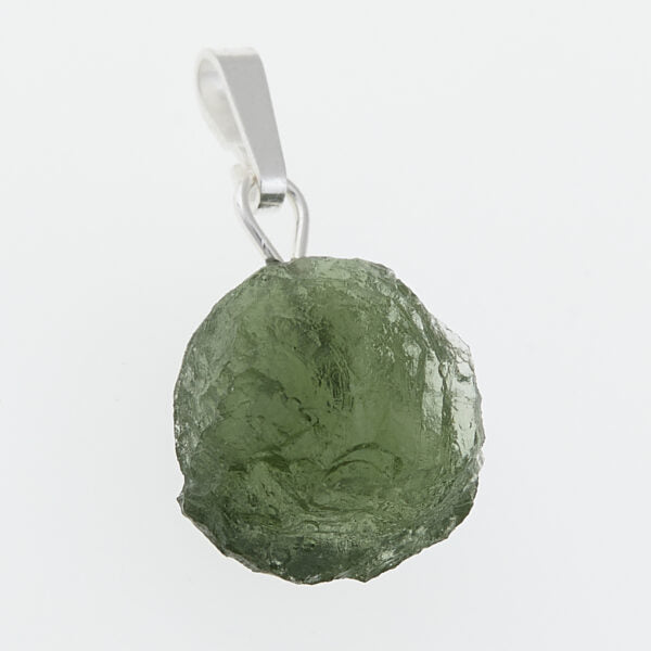 Pendente in argento con moldavite 1934
