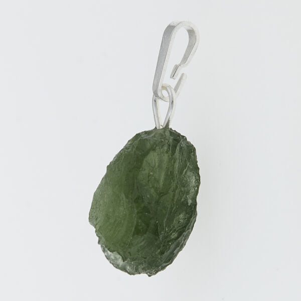Pendente in argento con moldavite 1934