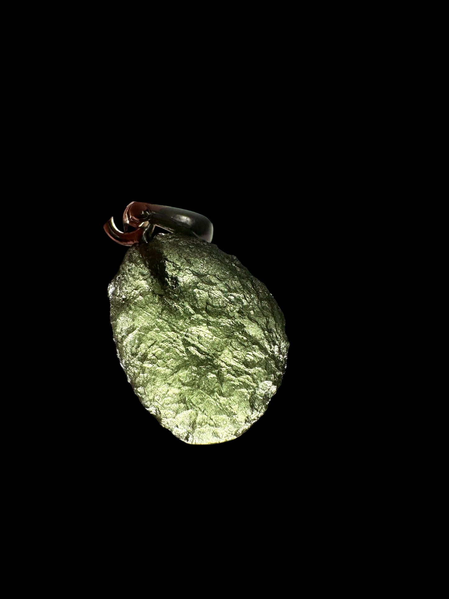 Pendente in argento con Moldavite – SP/V178