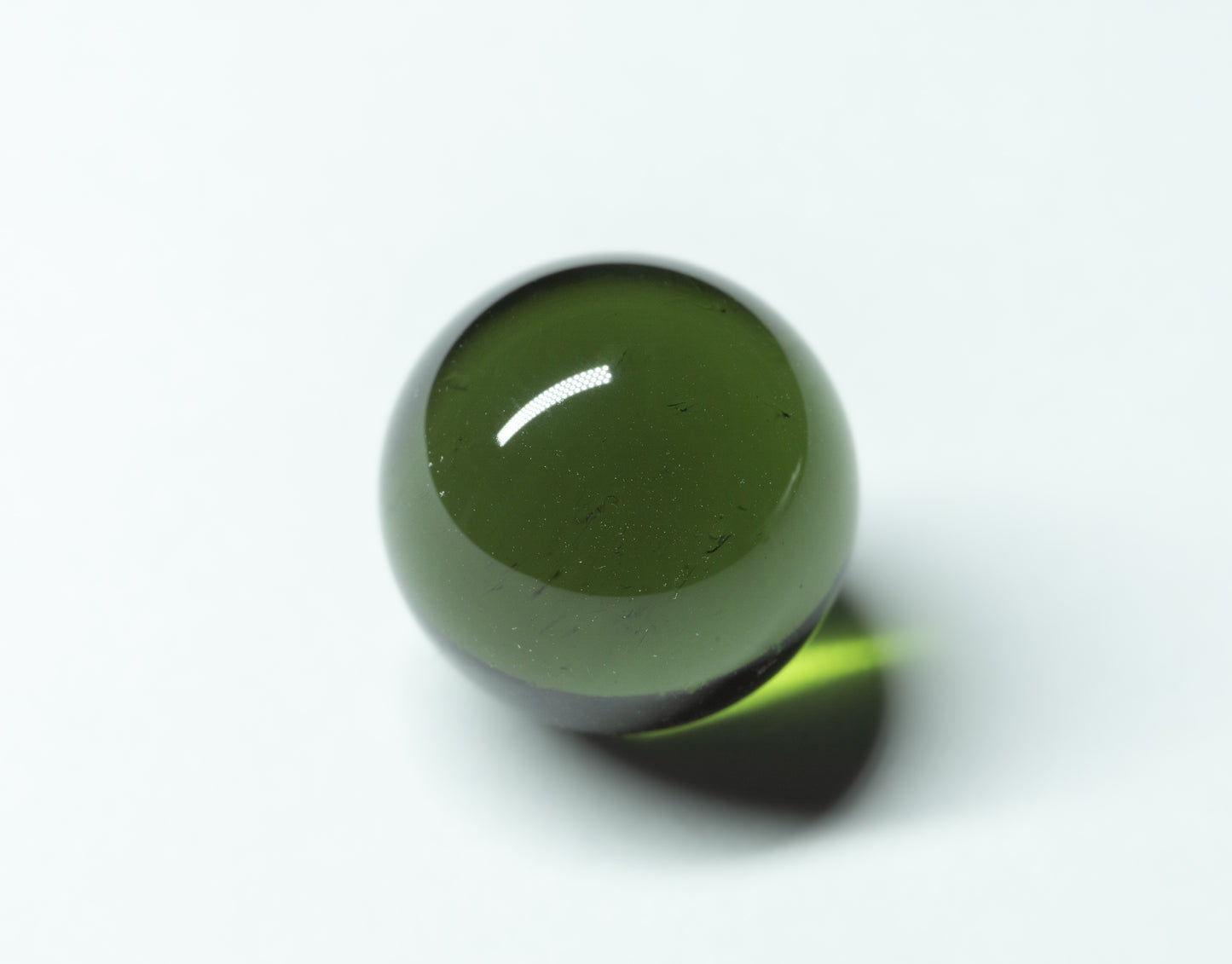 Moldavite Faccettata – sfera – BV033