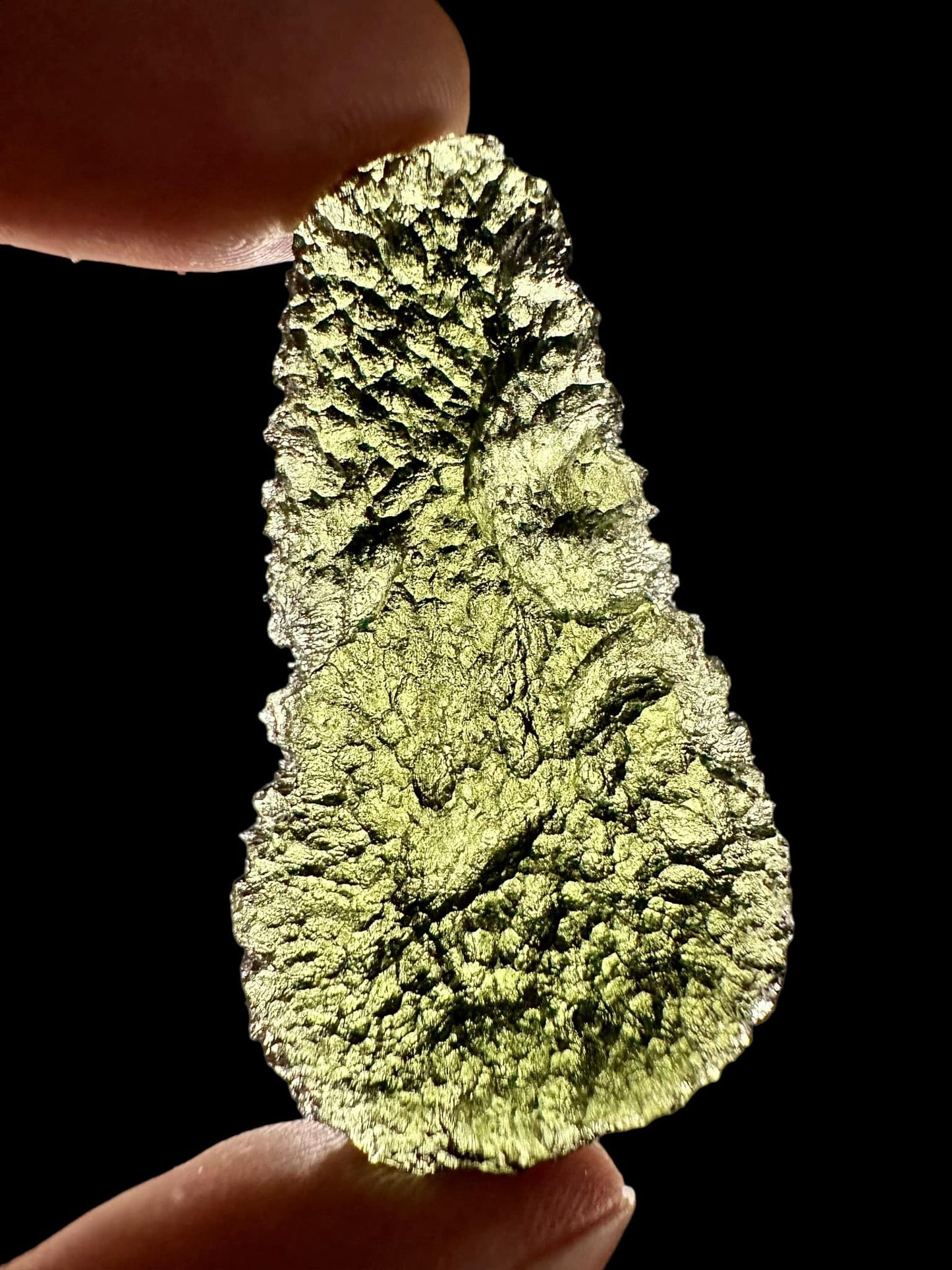 Moldavite – Chlum nad Malsi – 10,6g – V1308