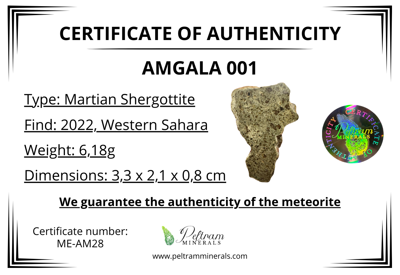 Meteorite Amgala 001 – Western Sahara – MEAM28