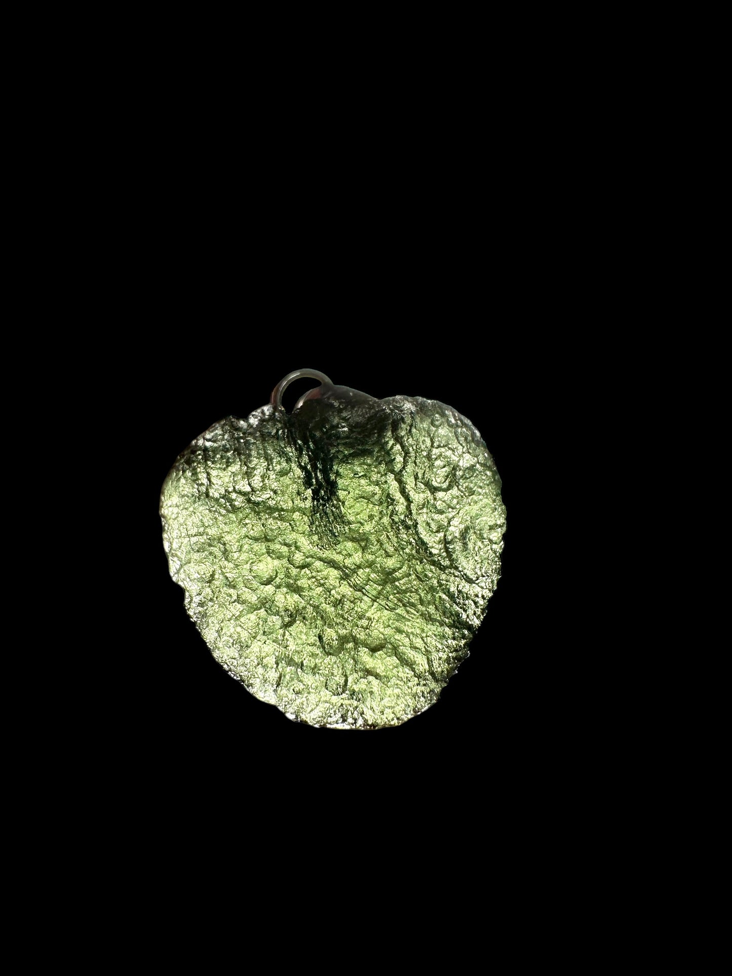 Pendente in argento con Moldavite – SP/V182