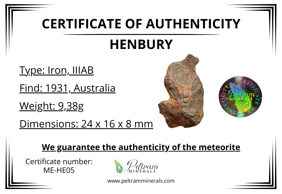 Meteorite Henbury – Norther Territory, Australia – MEHE05