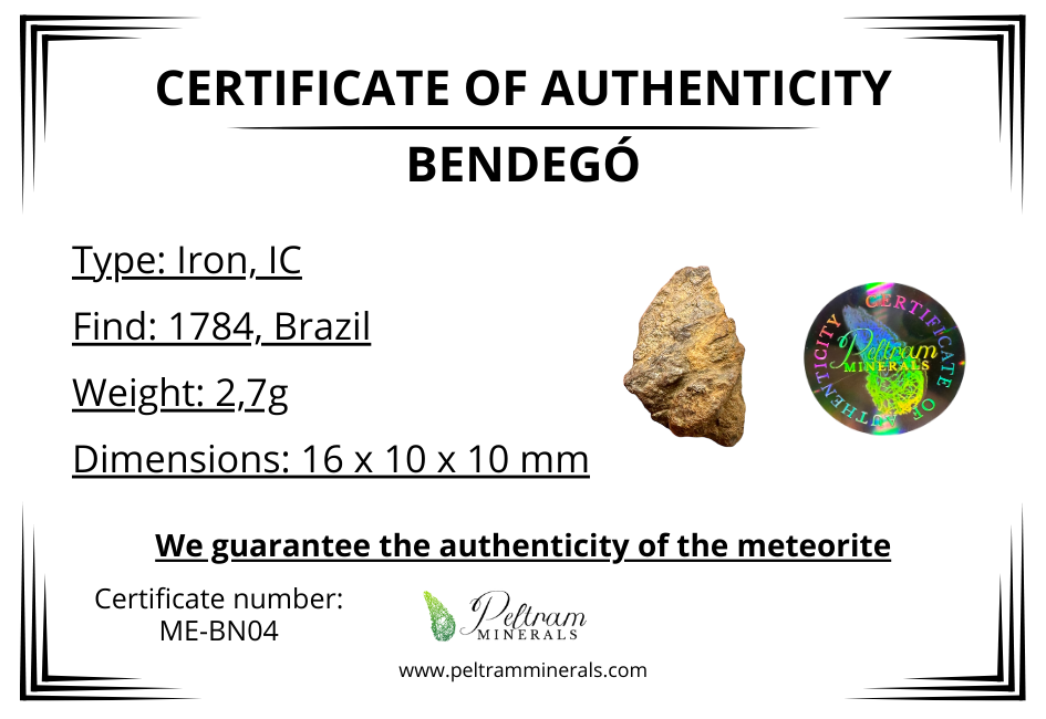 Meteorite Bendegó – Brazil – MEBN04