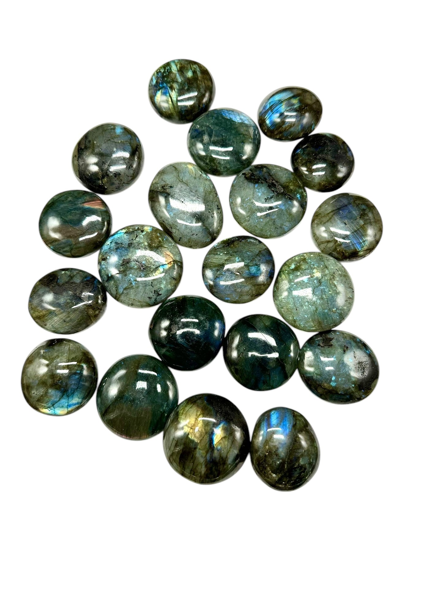 Labradorite – Madagascar 20 pcs (3-4cm) – VO3