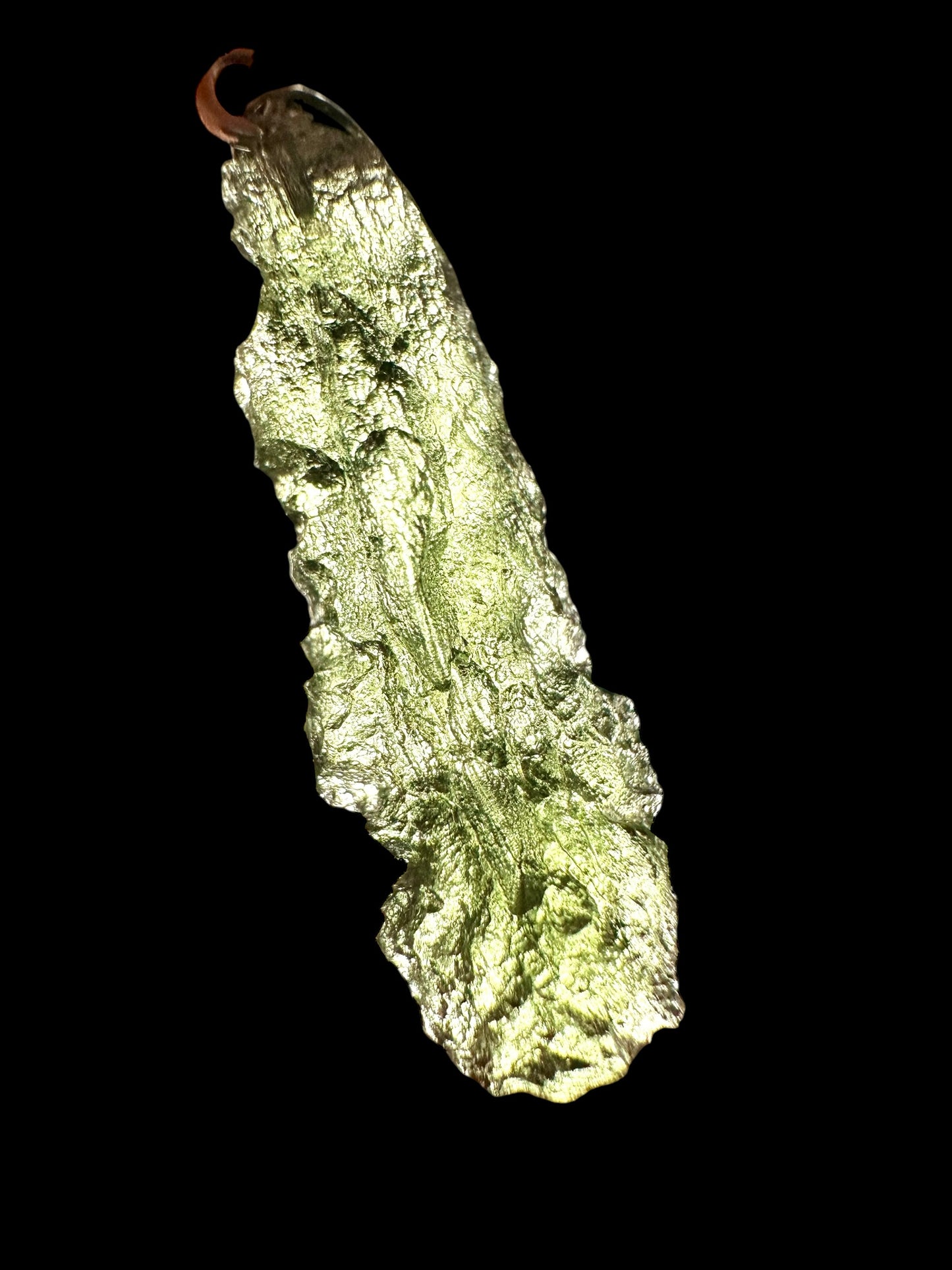 Pendente in argento con Moldavite – SP/V207