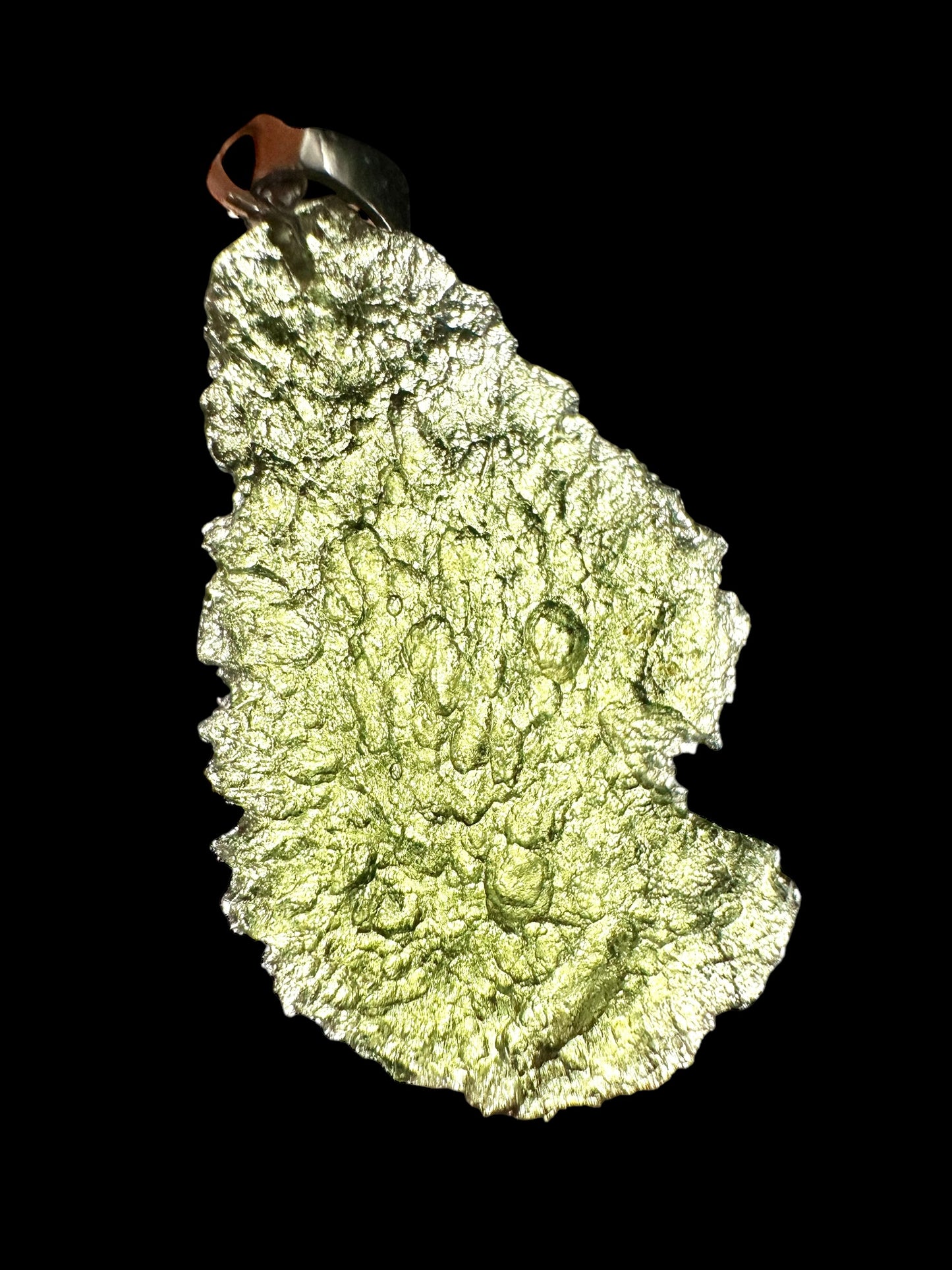 Pendente in argento con Moldavite – SP/V250
