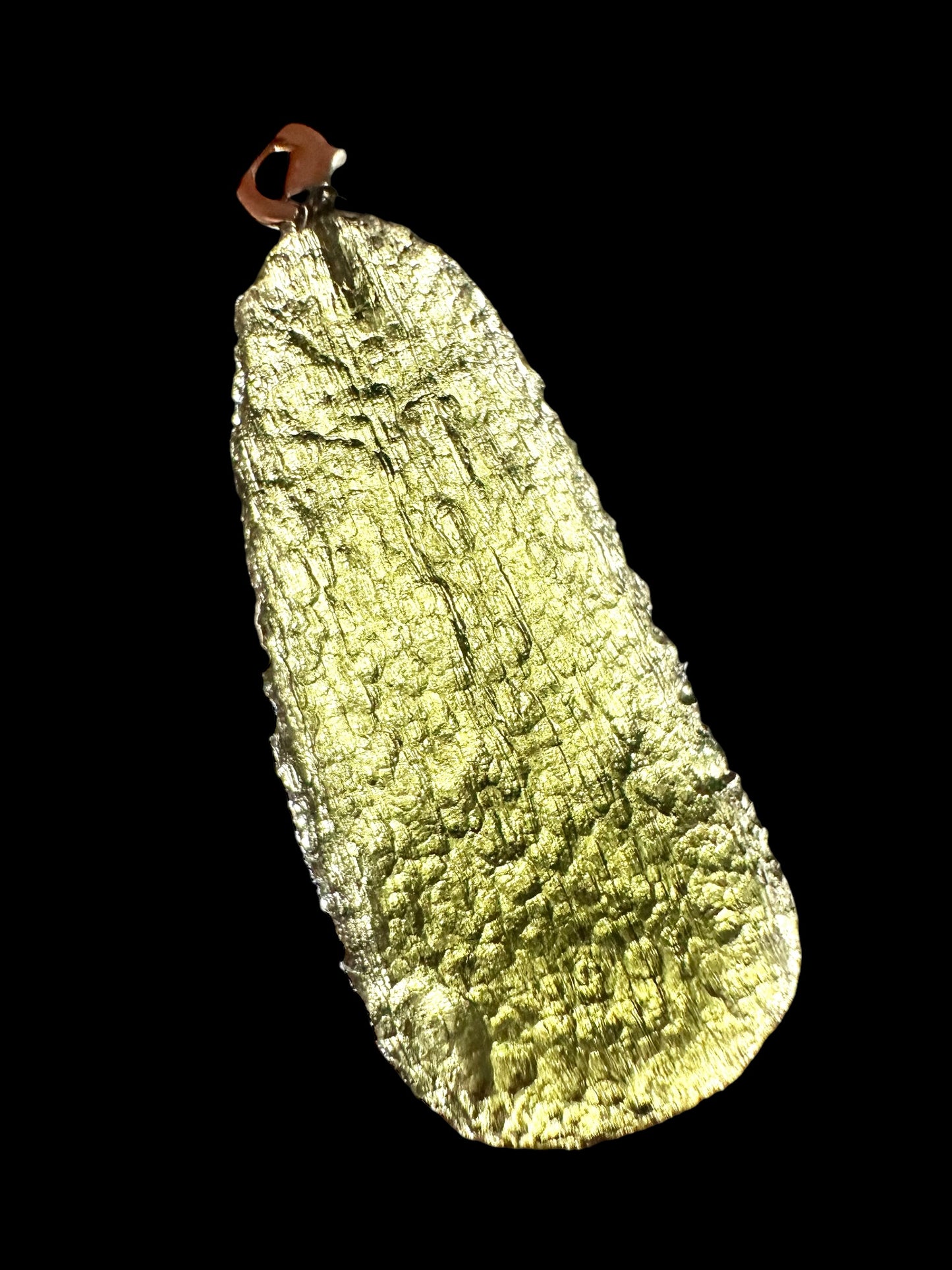 Pendente in argento con Moldavite – SP/V252