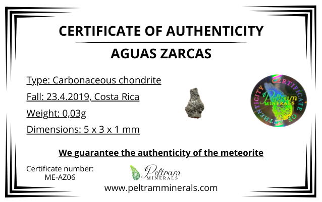 Meteorite Aguas Zarcas – Costa Rica – MEAZ06
