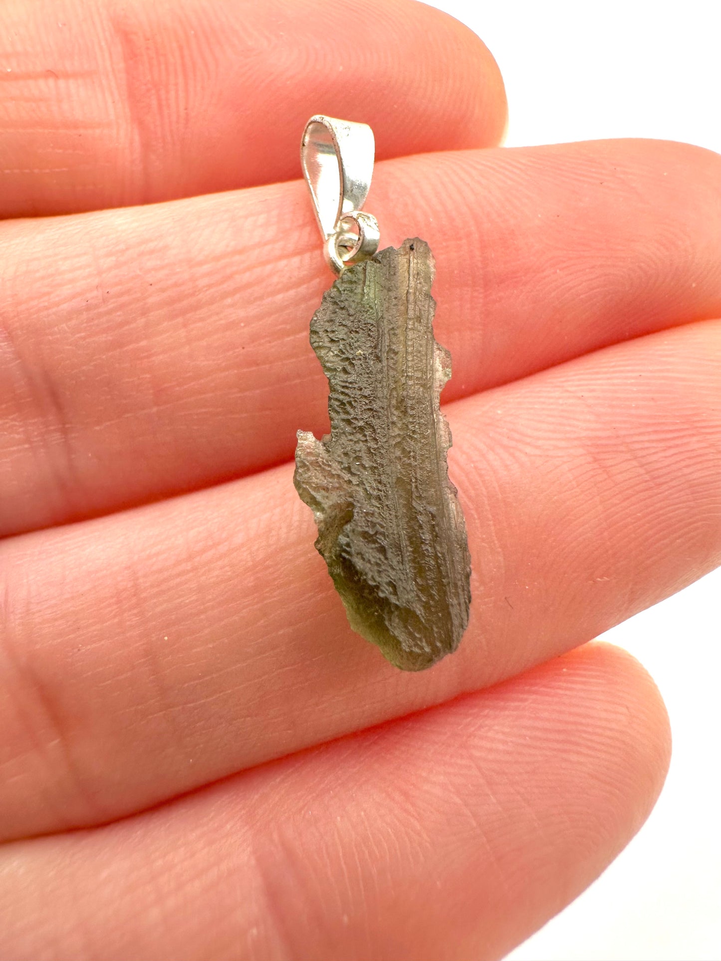 Pendente in Moldavite – P/V256