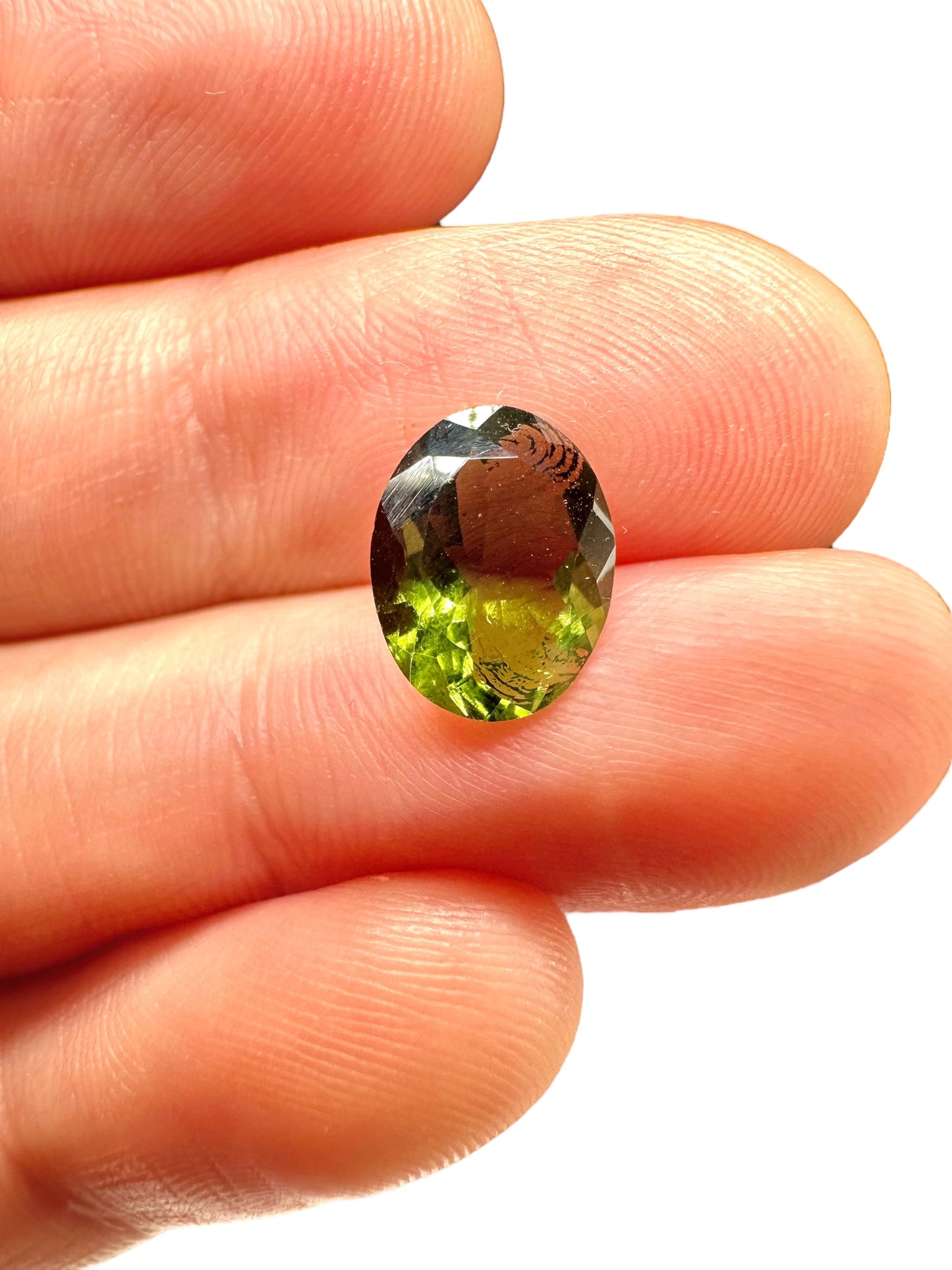 Moldavite Faccettata in box – BV051