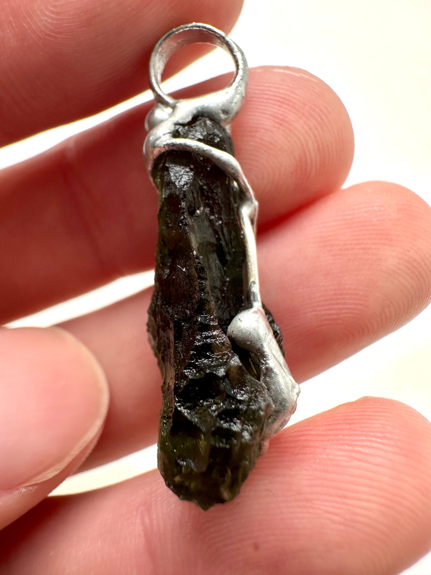 Pendente in Moldavite – P/V001