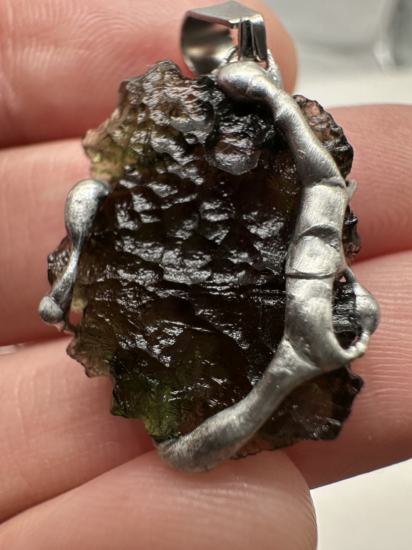 Pendente in Moldavite – P/V002