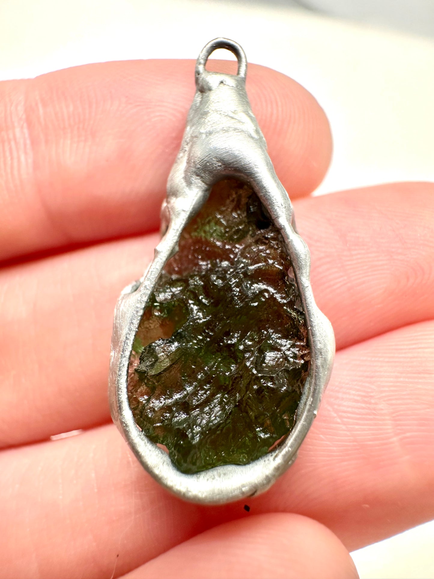 Pendente in Moldavite – P/V004