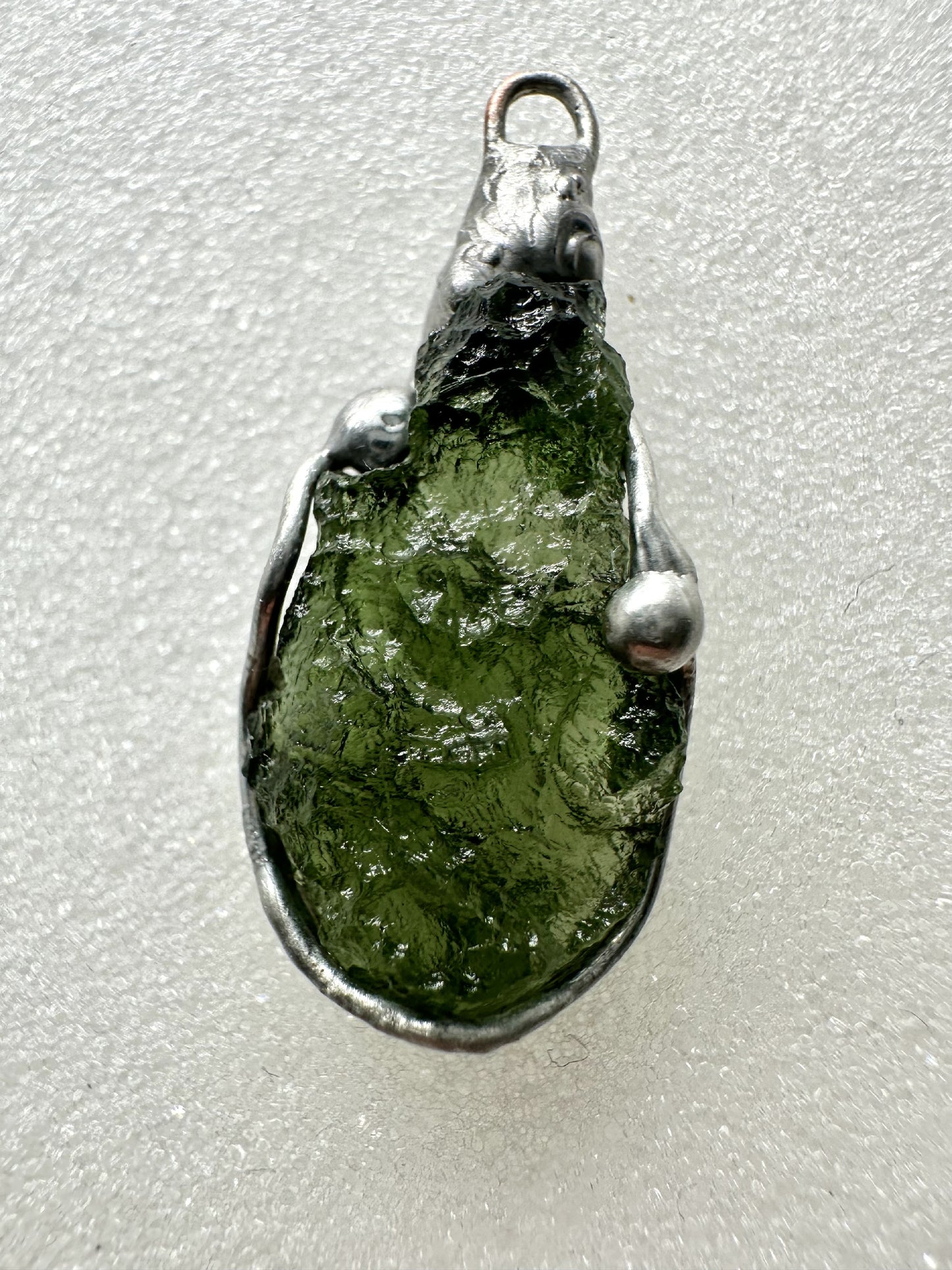 Pendente in Moldavite – P/V004