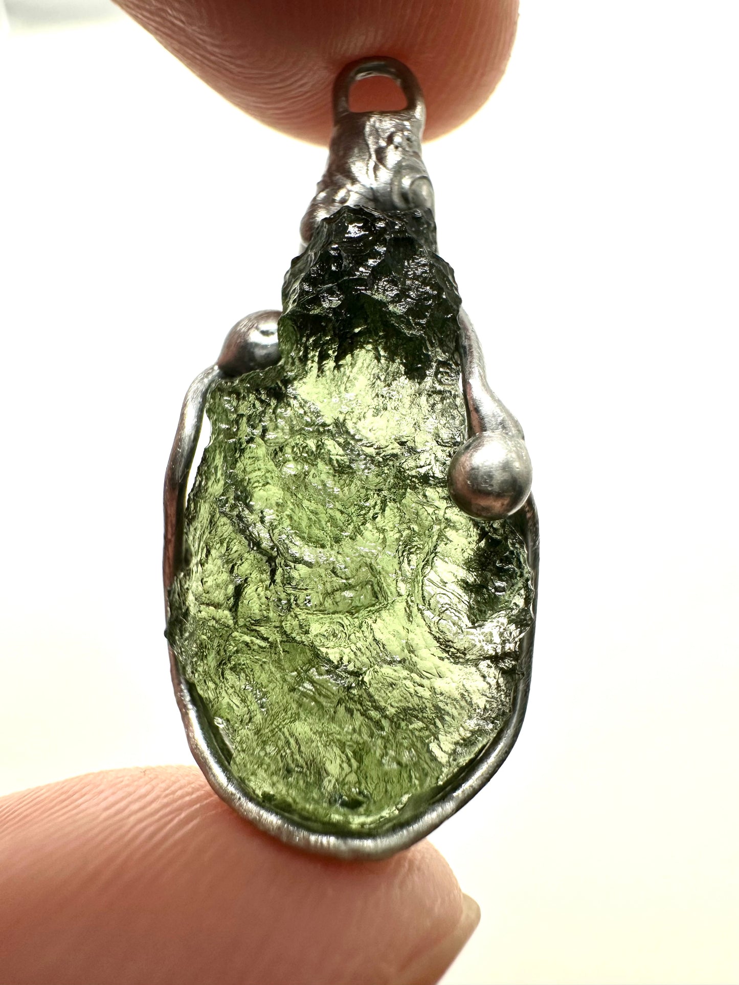 Pendente in Moldavite – P/V004