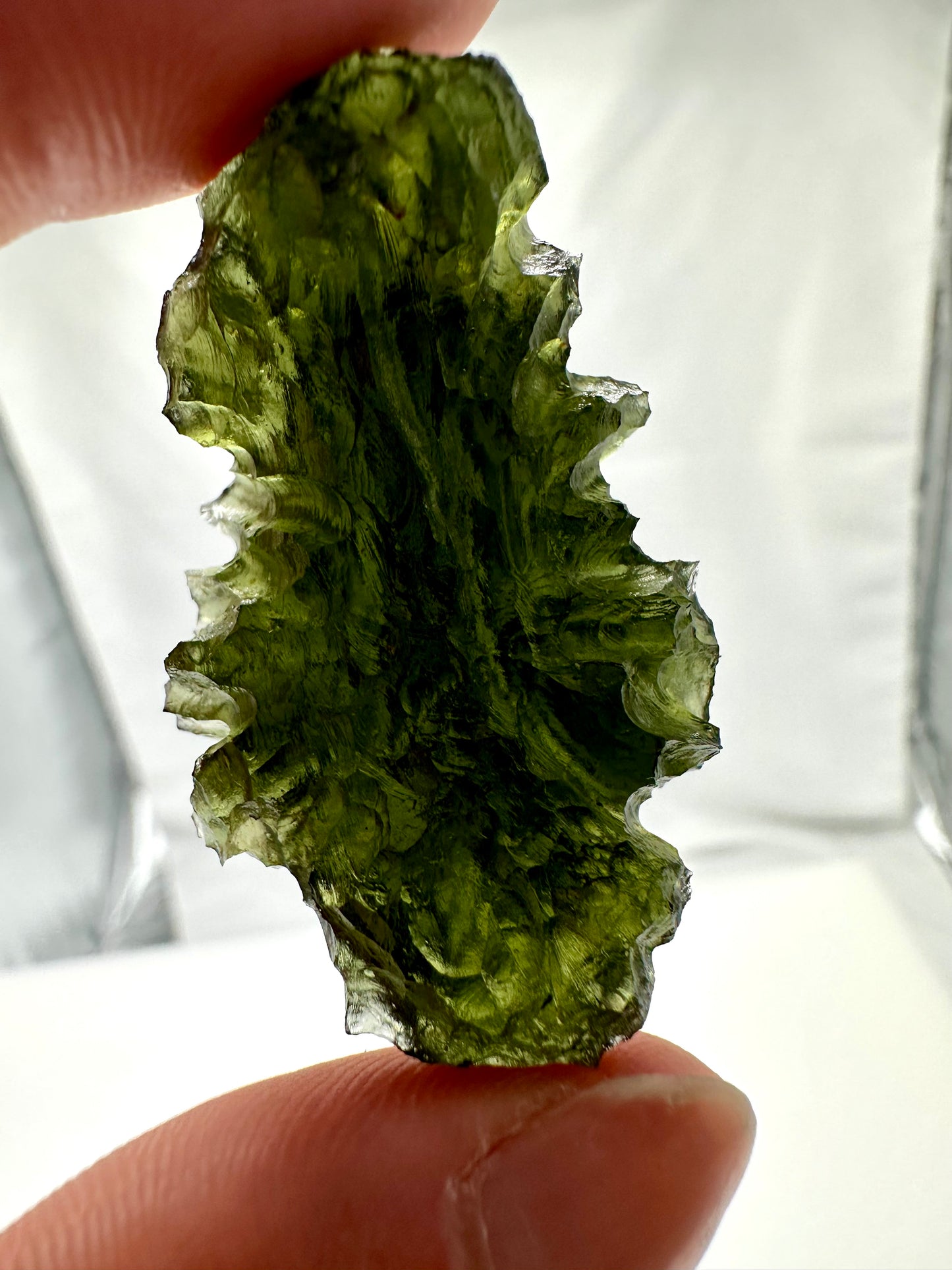 Moldavite – Vrabce – Krater – 16,5g – V1133