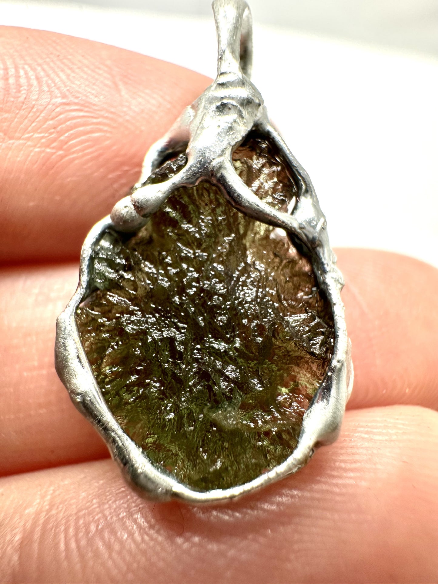 Pendente in Moldavite – P/V005