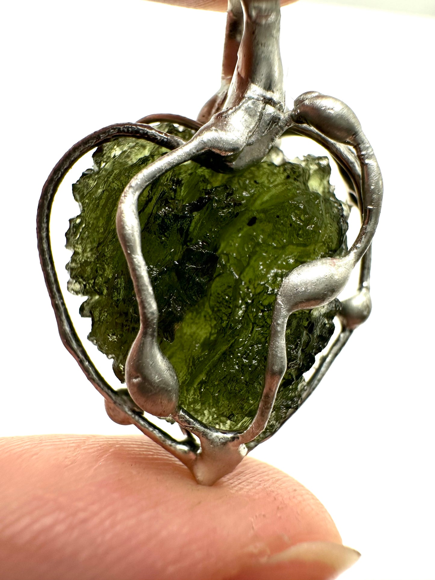 Pendente in Moldavite – P/V009