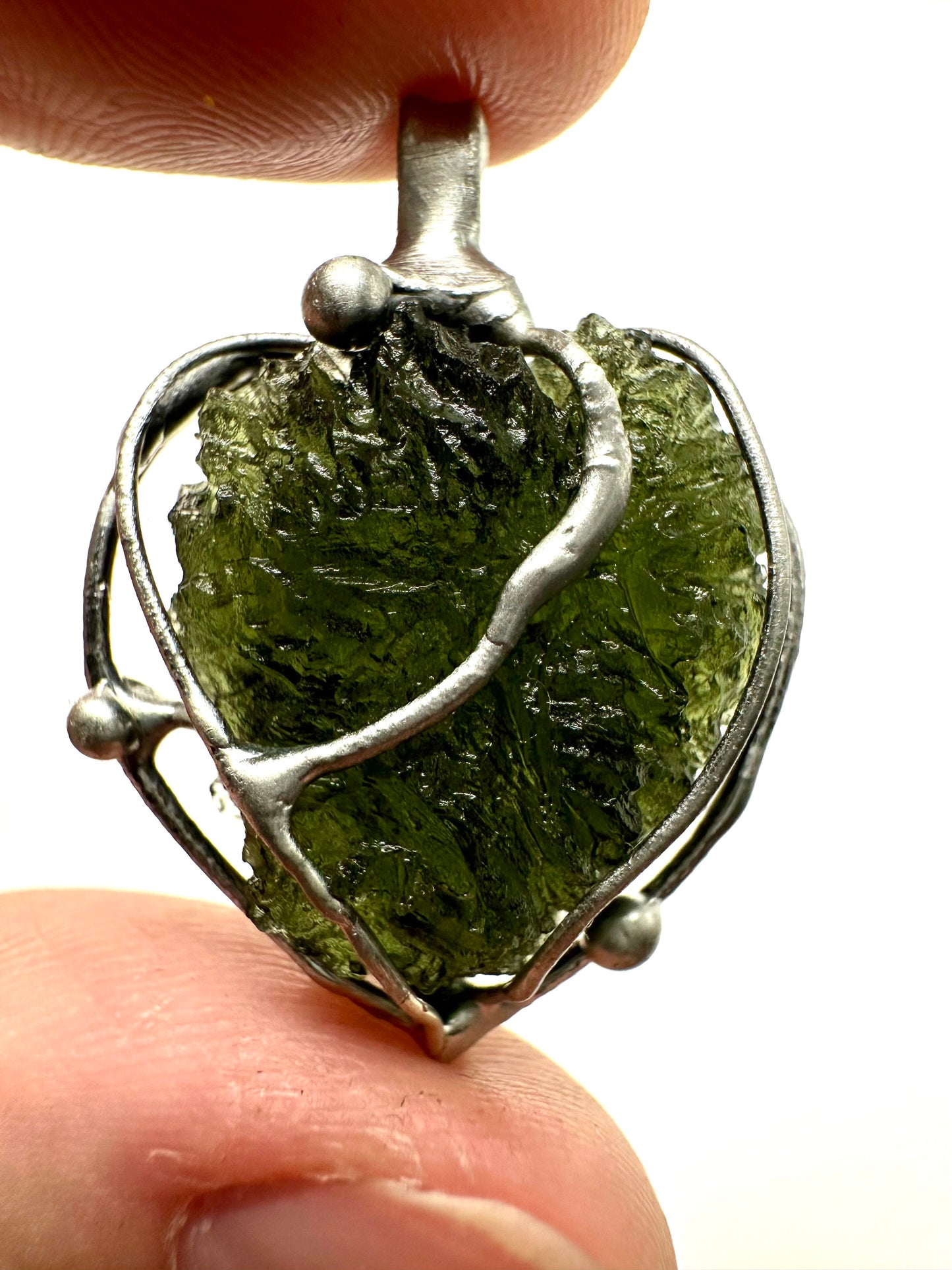 Pendente in Moldavite – P/V009