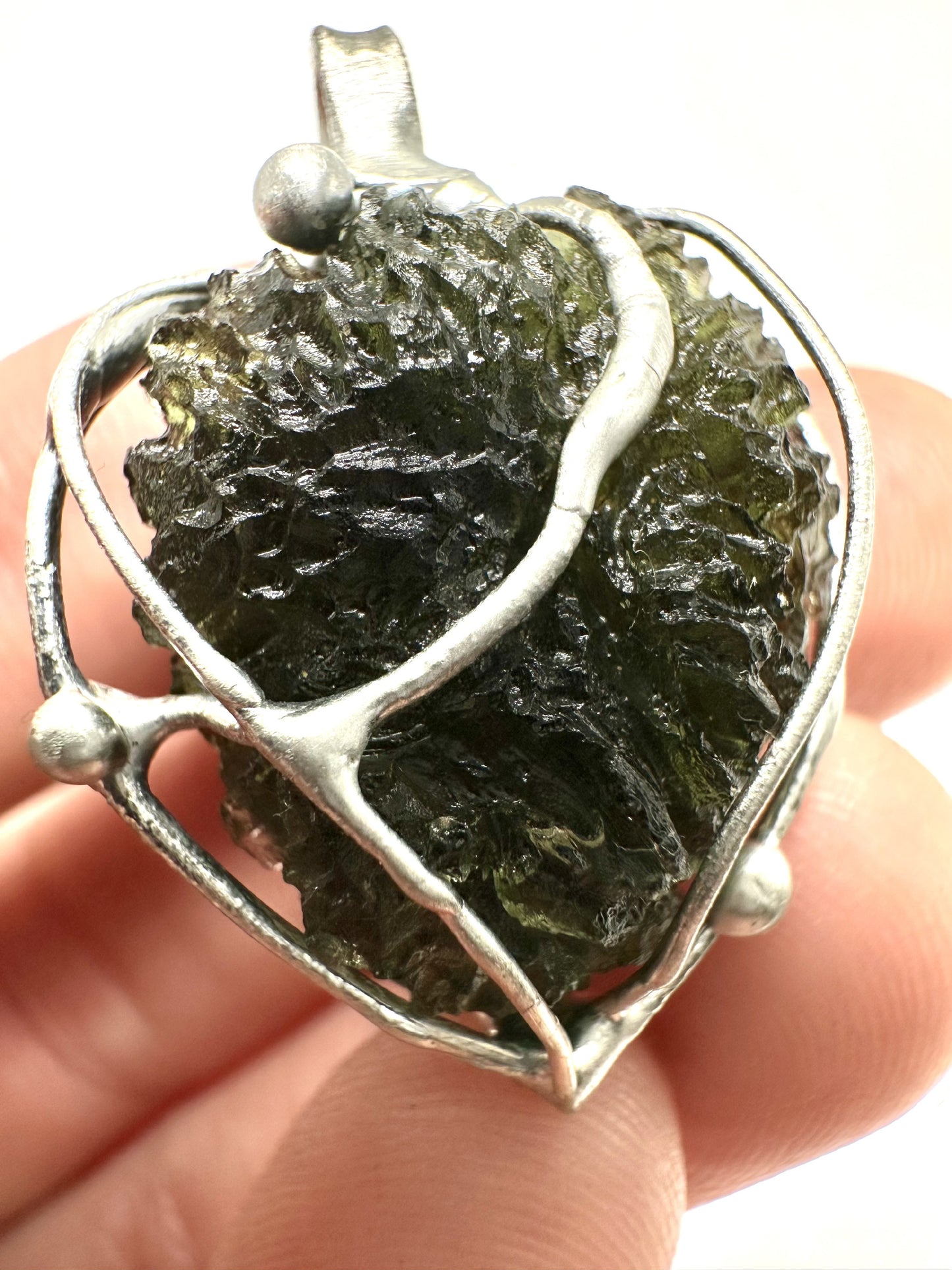 Pendente in Moldavite – P/V009