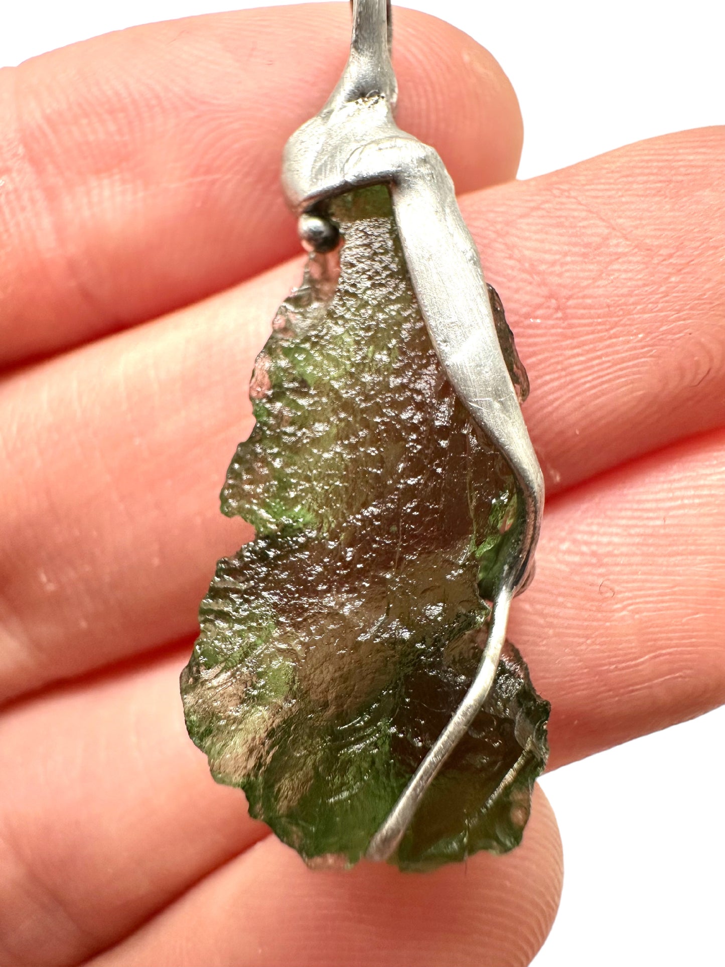Pendente in Moldavite – P/V027