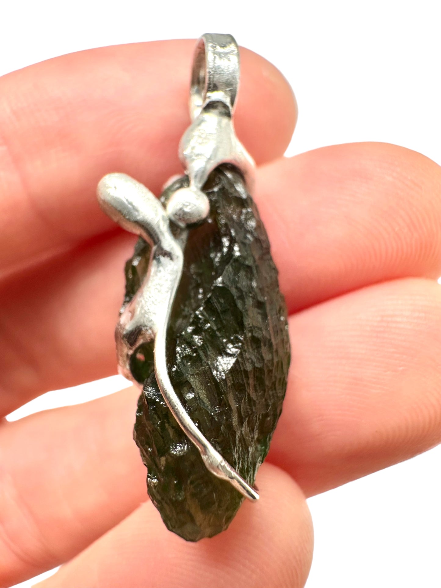 Pendente in Moldavite – P/V028