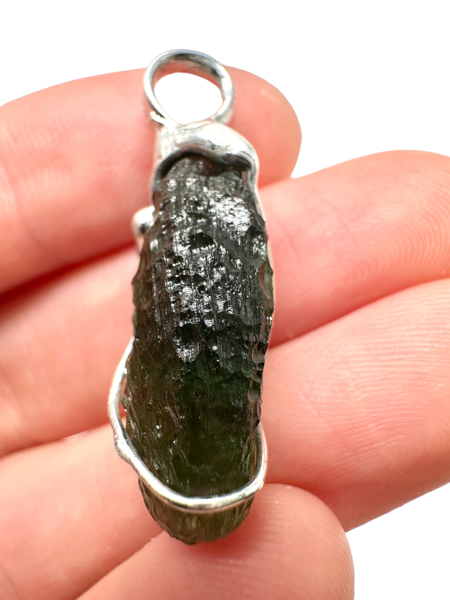 Pendente in Moldavite – P/V028