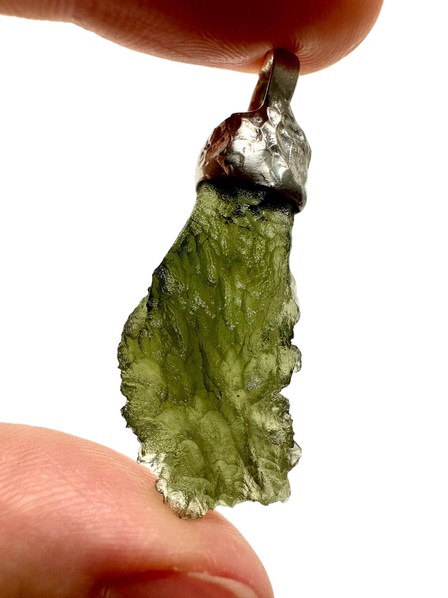 Pendente in Moldavite – P/V029