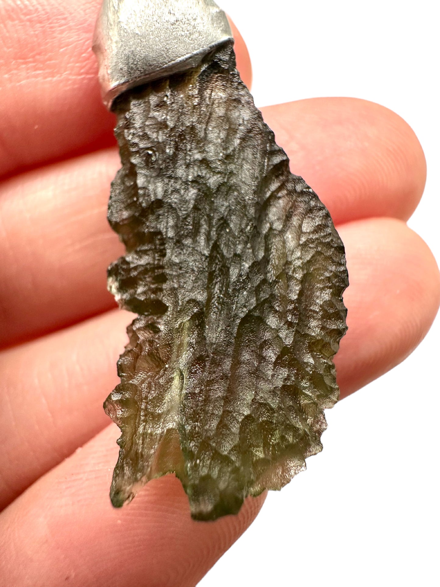 Pendente in Moldavite – P/V029