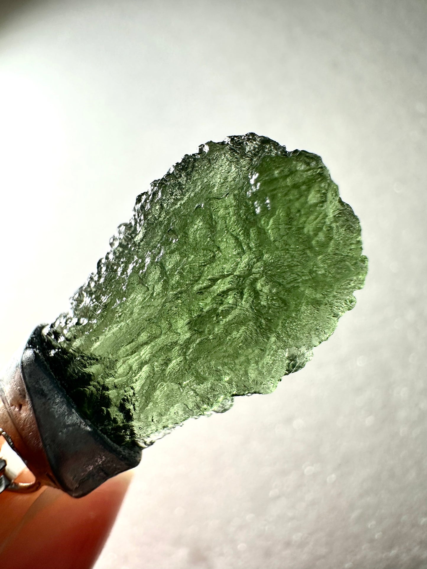 Pendente in Moldavite – P/V030