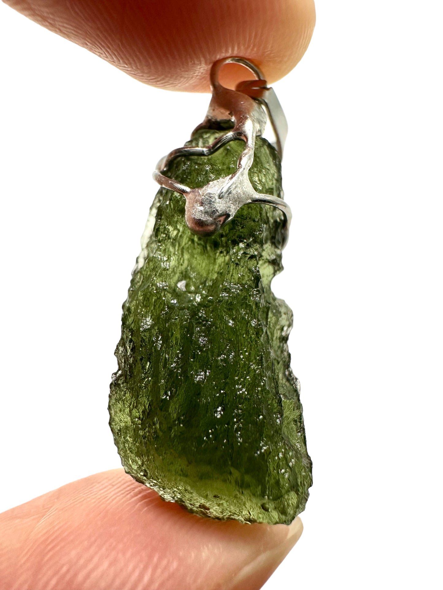 Pendente in Moldavite – P/V032